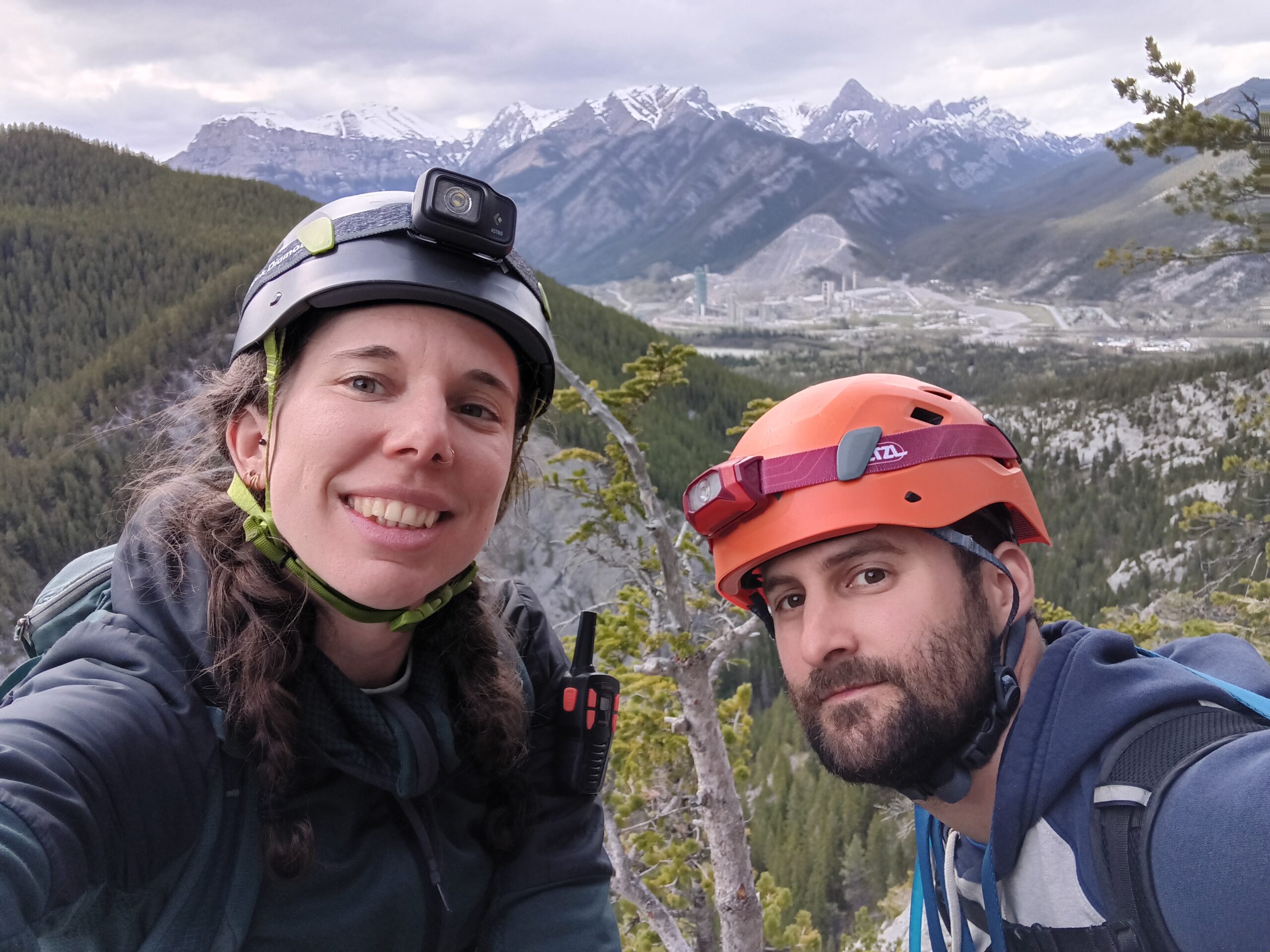 Climbing in the Rockies
